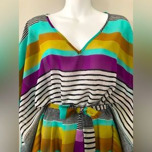 Veronica M Striped Blouse